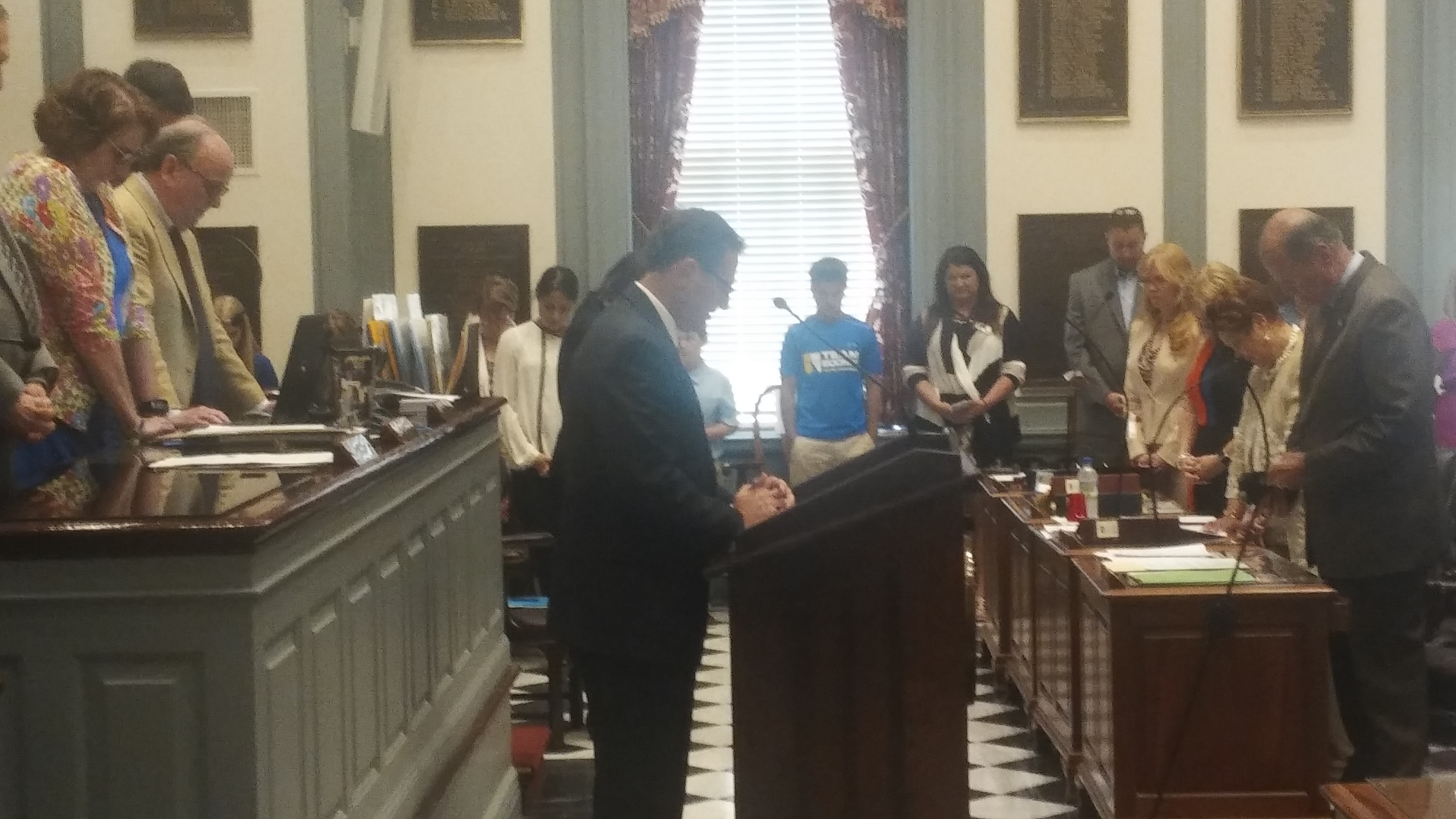 Opening Prayer in Delaware Senate